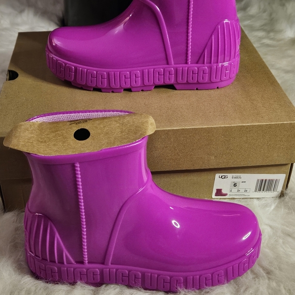 UGG Shoes - UGG AUSTRALIA DRILITA PINK RAIN BOOT